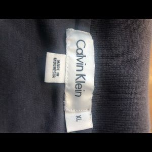 3CalvinKlein&Perry Ellis long sleeve w zipper